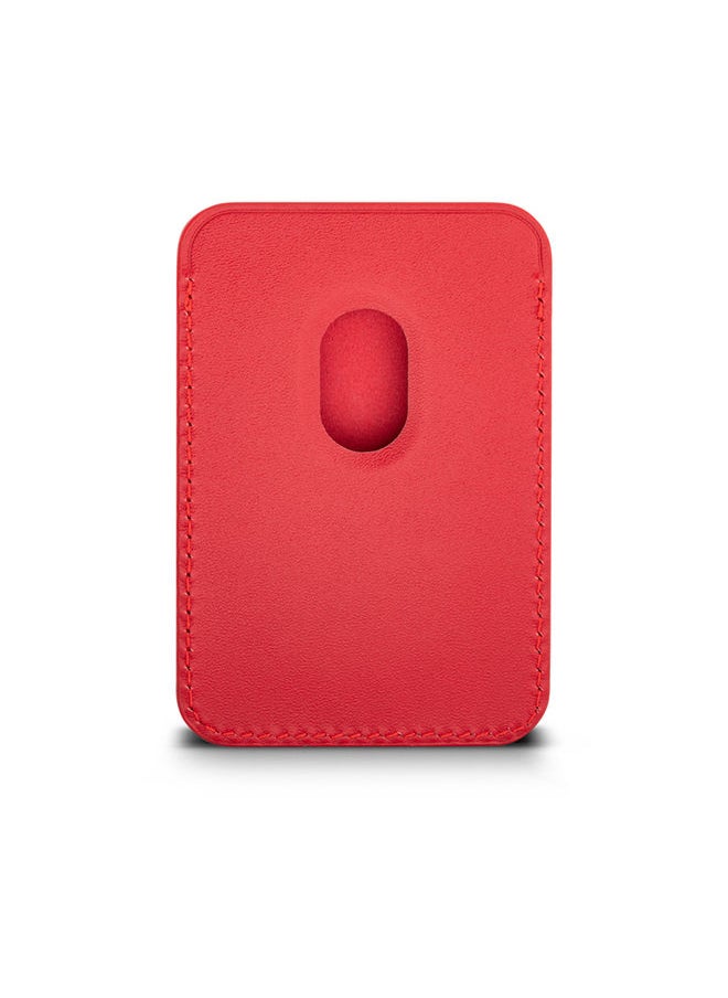 POLICE - Antiquity  Red Vegan Card Holder For Men - Image 1
