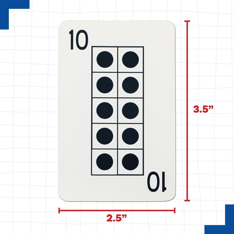 LEARNING ADVANTAGE - 7293 Learning Advantage Ten Frames Playing Cards - Image 3
