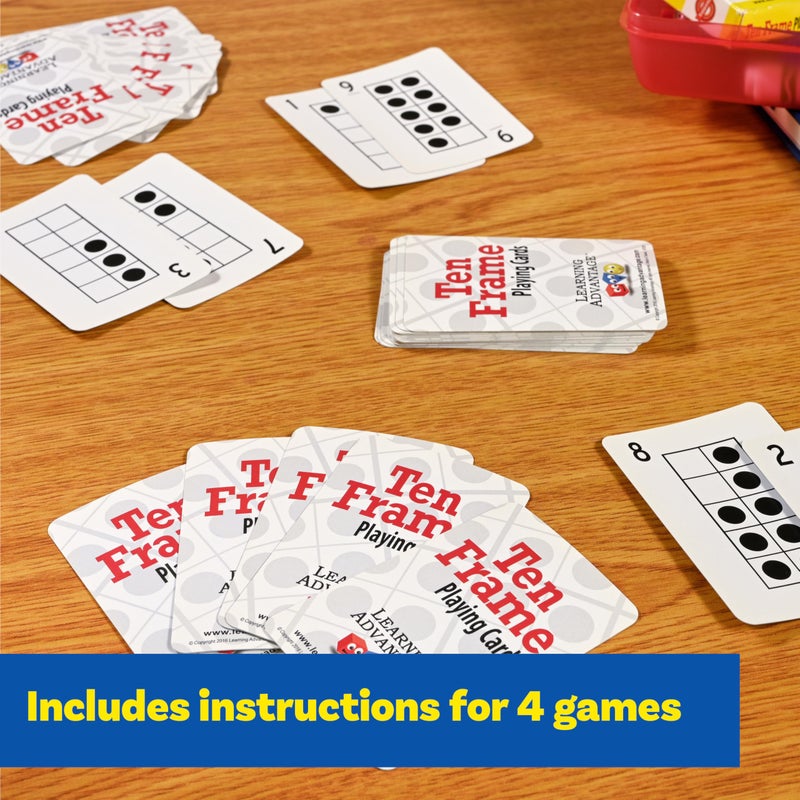LEARNING ADVANTAGE - 7293 Learning Advantage Ten Frames Playing Cards - Image 4