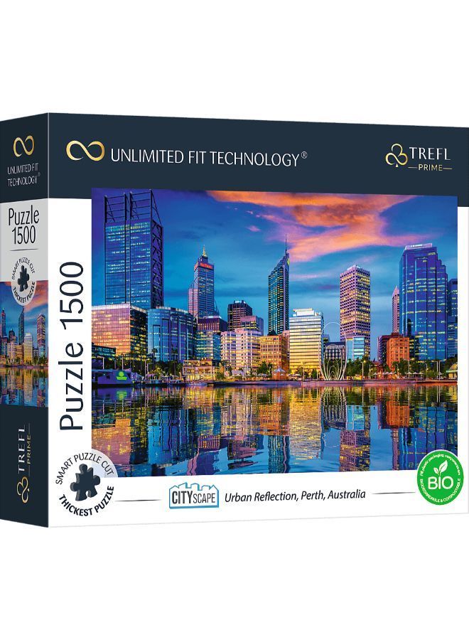 تريفل شوي تريف الألغاز - "1500 أوفت" - سيتي سكيب: انعكاس الحضري ، بيرث ، أستراليا فسك ميكس 70%