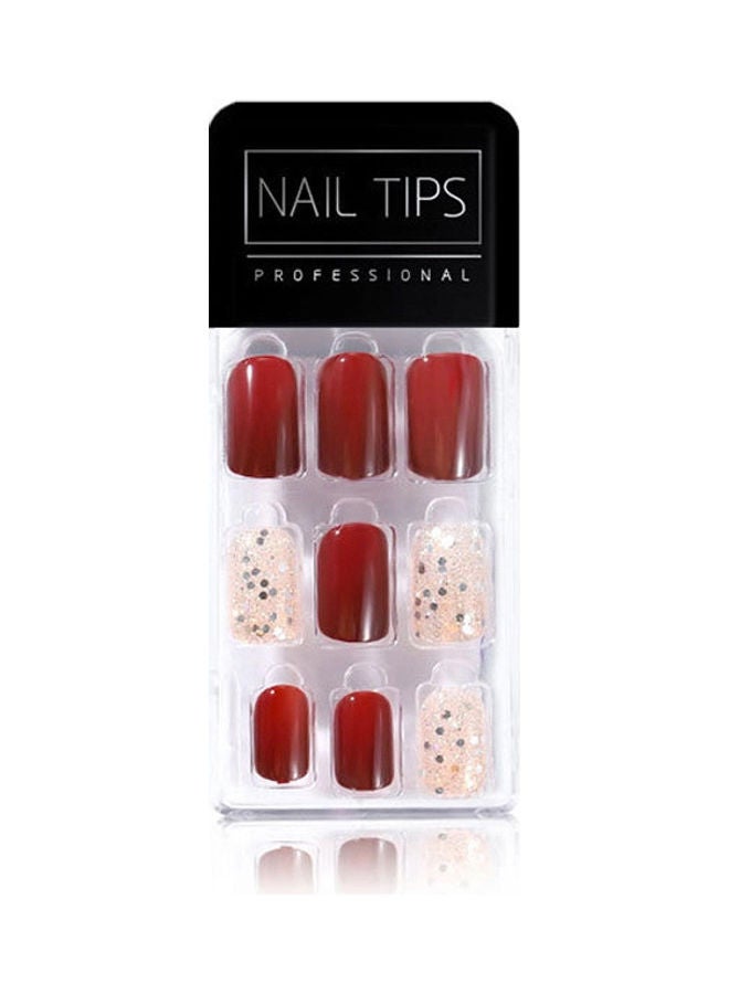 NIBEMINENT Fashion Artificial Nails Multicolour - Image 1