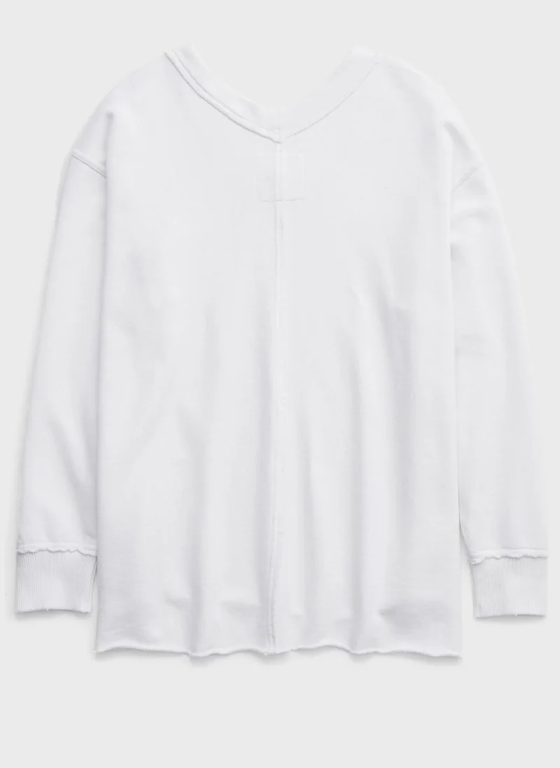 آري من امريكان ايجل V-Neck Knitted Sweatshirt
