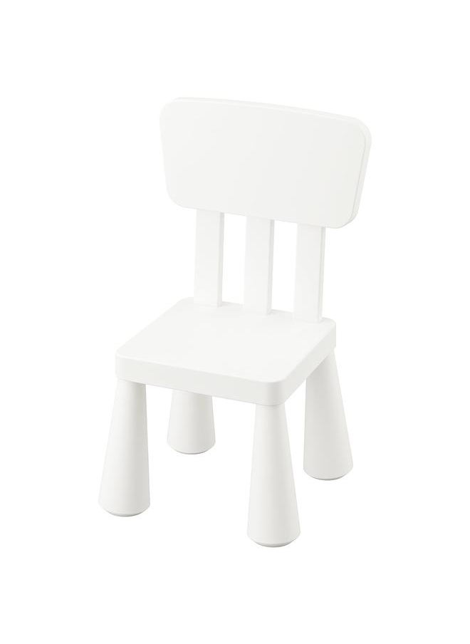 Generic Children's chair, in/outdoor/white  - Image 1