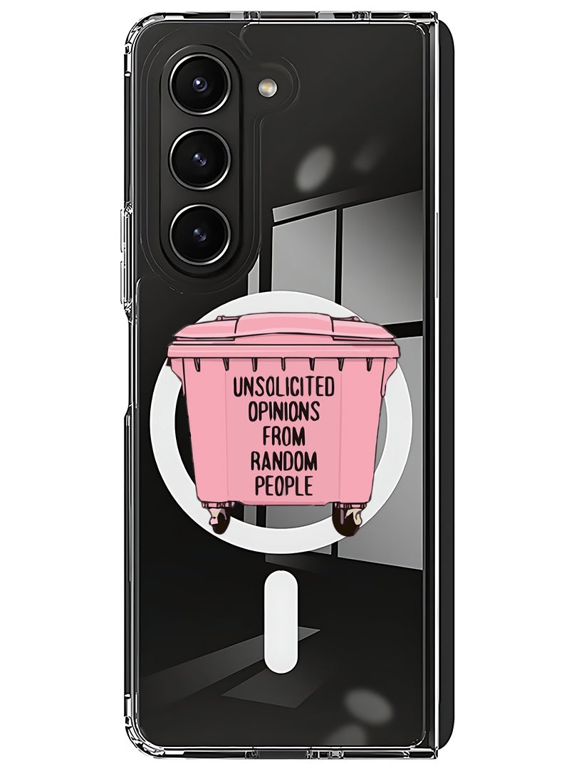 Theodor Magnetic Case for Samsung Galaxy Z Fold 5 Compatible with MagSafe Wireless Charging, Shockproof Phone Bumper Cover Opinions - Image 1