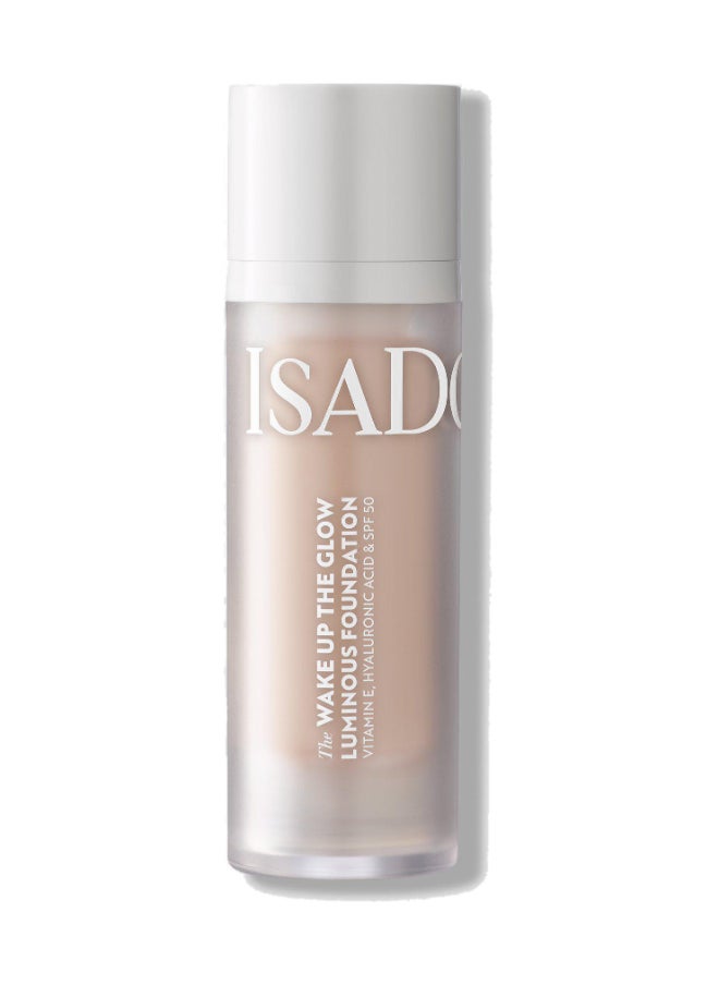 ISADORA - The Wake Up The Glow Luminous Foundation 1C Cool - Image 1