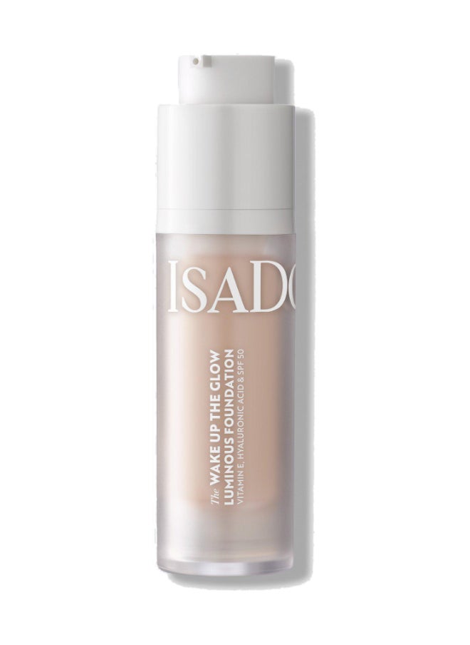 ISADORA - The Wake Up The Glow Luminous Foundation 1C Cool - Image 1