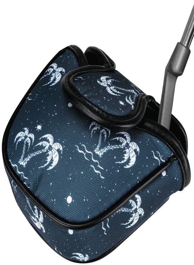 VIXYN Mallet Putter Cover - Cool Mallet Putter Headcover - Magnetic Fleeced Lined Head Covers to Protect Your Golf Clubs (Flamin (Palm Springs) - Image 1