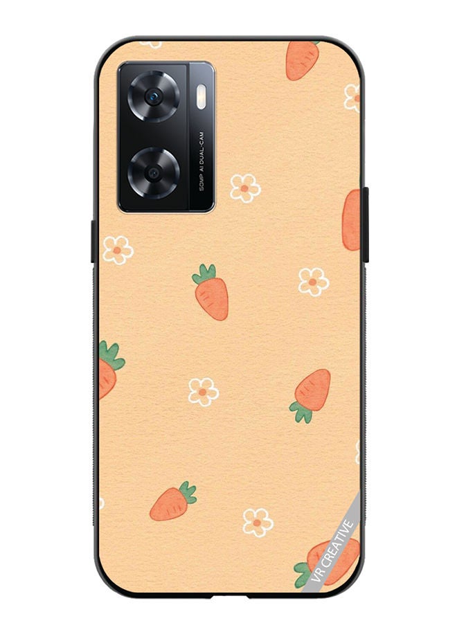 VR CREATIVE Protective Case Cover For OnePlus Nord N20 SE Carrot Design Multicolour - Image 1