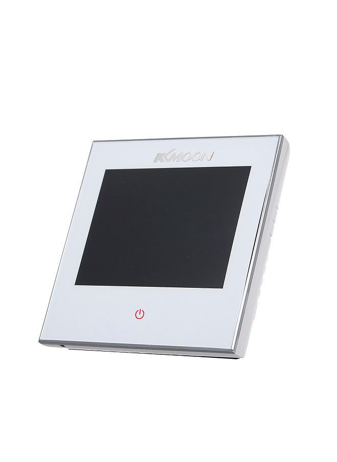 Generic - KKmoon Digital Underfloor Heating Thermostat for Electric Heating System Floor & Air Sensor Energy Saving AC 95-240V 16A Touchscreen LCD Display Room Temperature Controller - Image 1