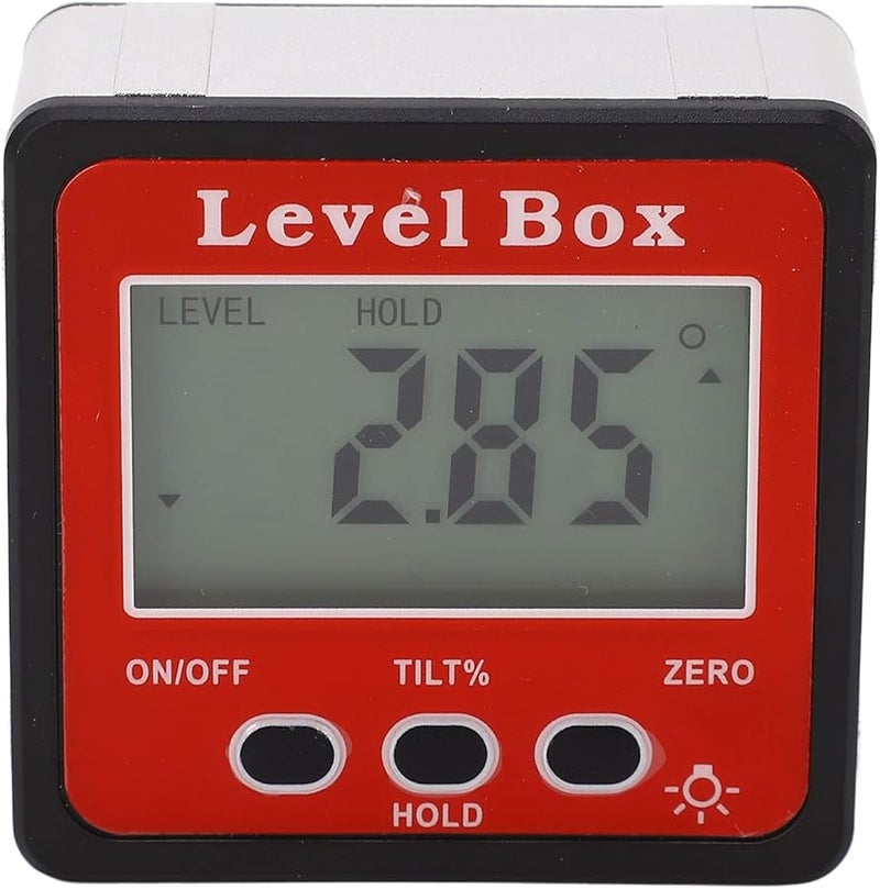 Digital Magnetic Protractor Inclinometer Angle Meter For Woodworking Construction - Image 2