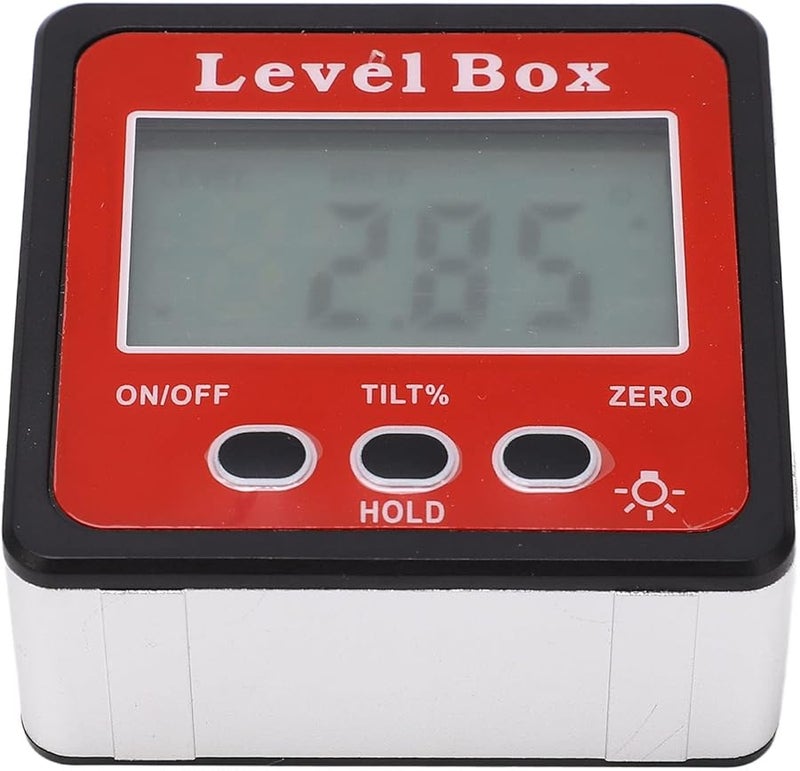 Digital Magnetic Protractor Inclinometer Angle Meter For Woodworking Construction - Image 3