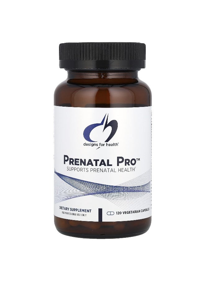 designs for health - Designs For Health, Prenatal Pro™, 120 Vegetarian Capsules - Image 1