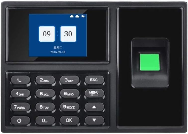 Fingerprint Time Attendance Machine with USB Flash Drive and TCP IP Network Support - Image 2