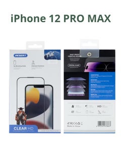 Desert Clear Screen Protector for iPhone 12 PRO MAX, Desert Diamond Hardness  - Image 2
