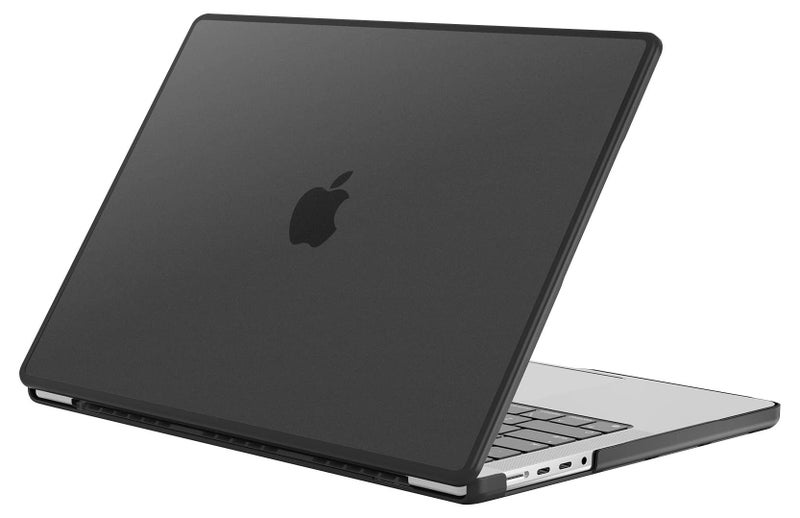 برو كيسيز ماك بوك برو 16 بوصة 2023 2021 A2780 A2485 حافظة صلبة شفافة غير لامعة غطاء حماية مقاوم للصدمات لجهاز ماك بوك برو مع شريحة M2 M1 Pro/Max ومعرف اللمس شفاف - Image 1