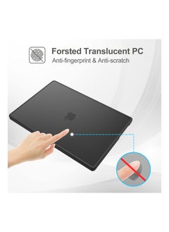 Procases MacBook Pro 16 Inch 2023 2021 A2780 A2485 Matte Frosted Translucent Hard Shell Cases Shockproof Protective Cover for MacBook Pro with M2 M1 Pro/Max Chip and Touch ID Clear  - Image 4