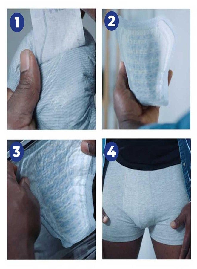 TENA for Men Level 1 Incontinence Protector Maximum Guard Incontinence Pad for Men (4 Pack of 96) - Image 4