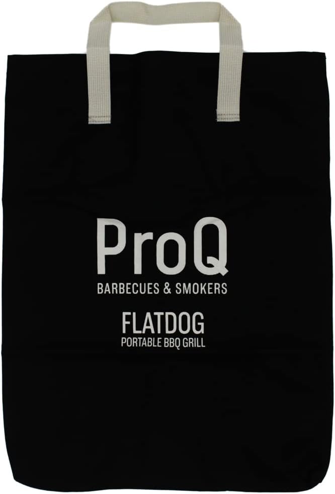 ProQ Flatdog Canvas Carry Bag - Ideal for BBQ, Smoking & Outdoor Cooking