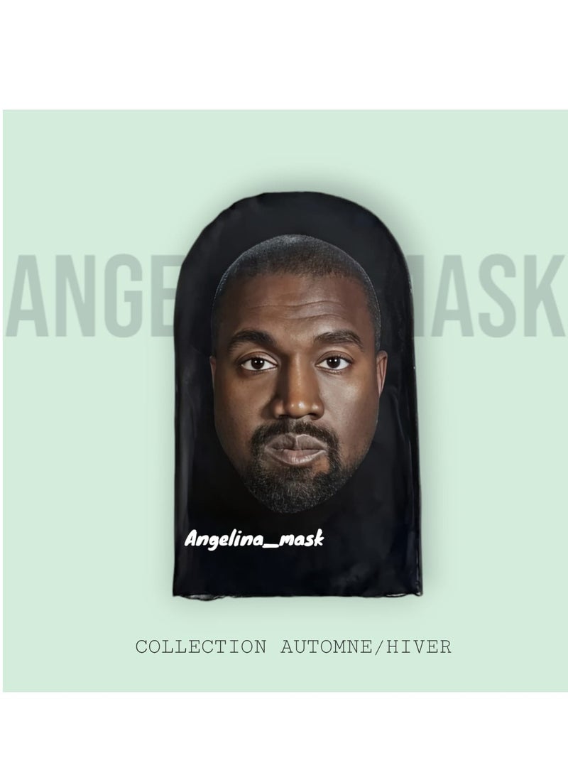 Angelina_mask Masquerade masks celebrity mask Kanye West  - Image 1