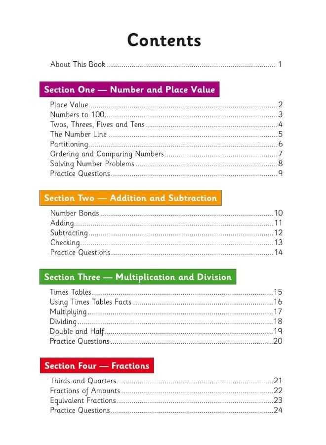 KS1 Maths Year 2 Targeted Study Book (CGP Year 2 Maths) - Image 3