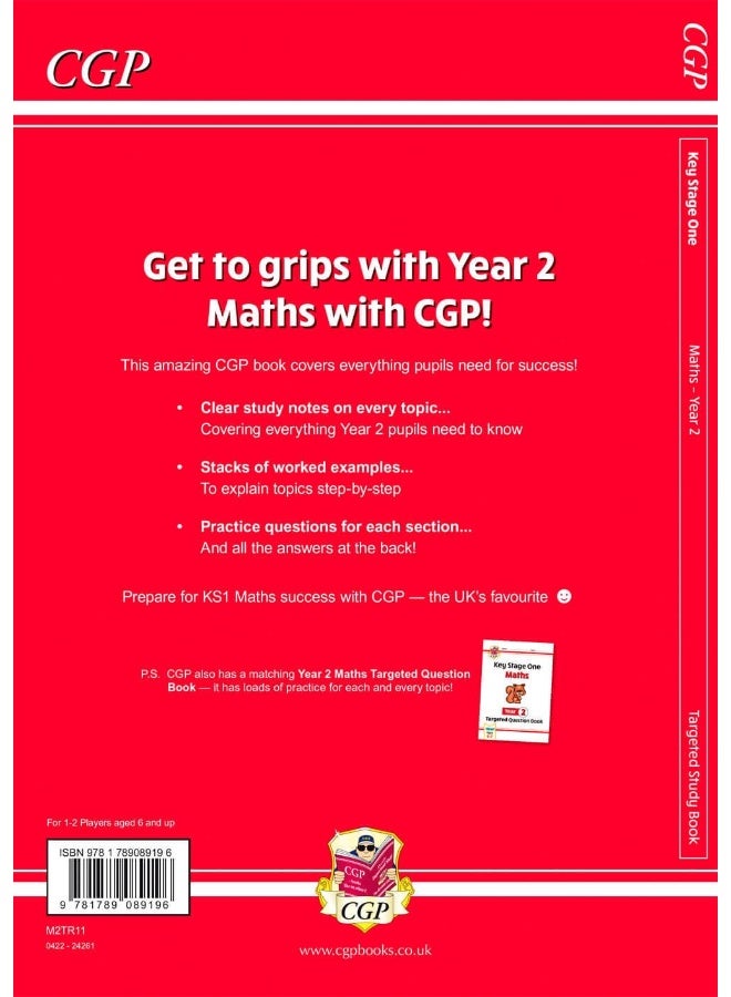 KS1 Maths Year 2 Targeted Study Book (CGP Year 2 Maths) - Image 2