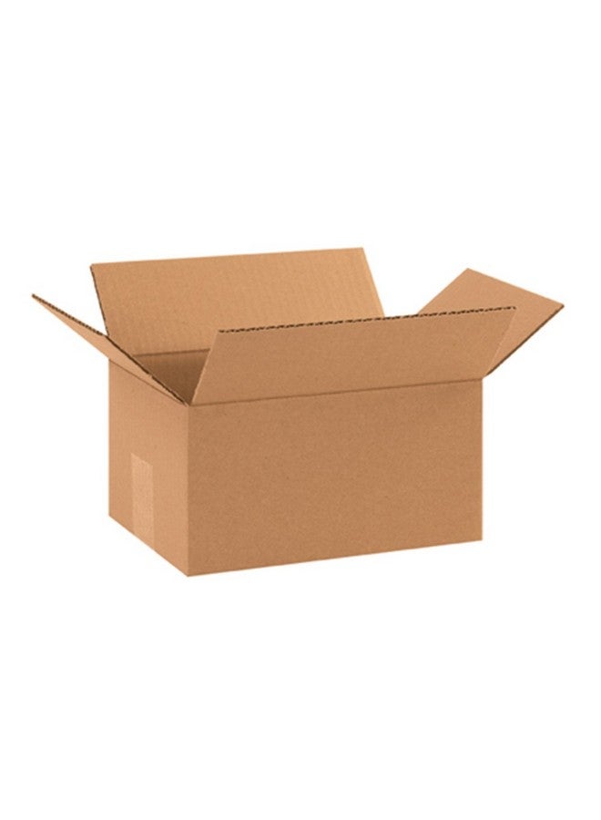 أفيديتي صناديق شحن صغيرة مقاس 10 بوصات طول × 7 بوصات عرض × 5 بوصات ارتفاع، عبوة من 25 قطعة | صندوق من الورق المقوى المموج للتعبئة والنقل والتخزين - Image 1