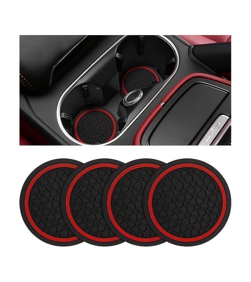 10pcs Antislip Cup Coaster Mat Waterproof Dustproof Car Interior Beverage Holder Universal - Image 5