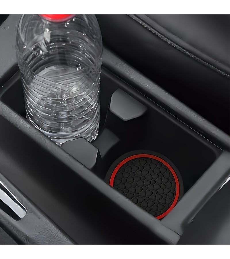 10pcs Antislip Cup Coaster Mat Waterproof Dustproof Car Interior Beverage Holder Universal - Image 3
