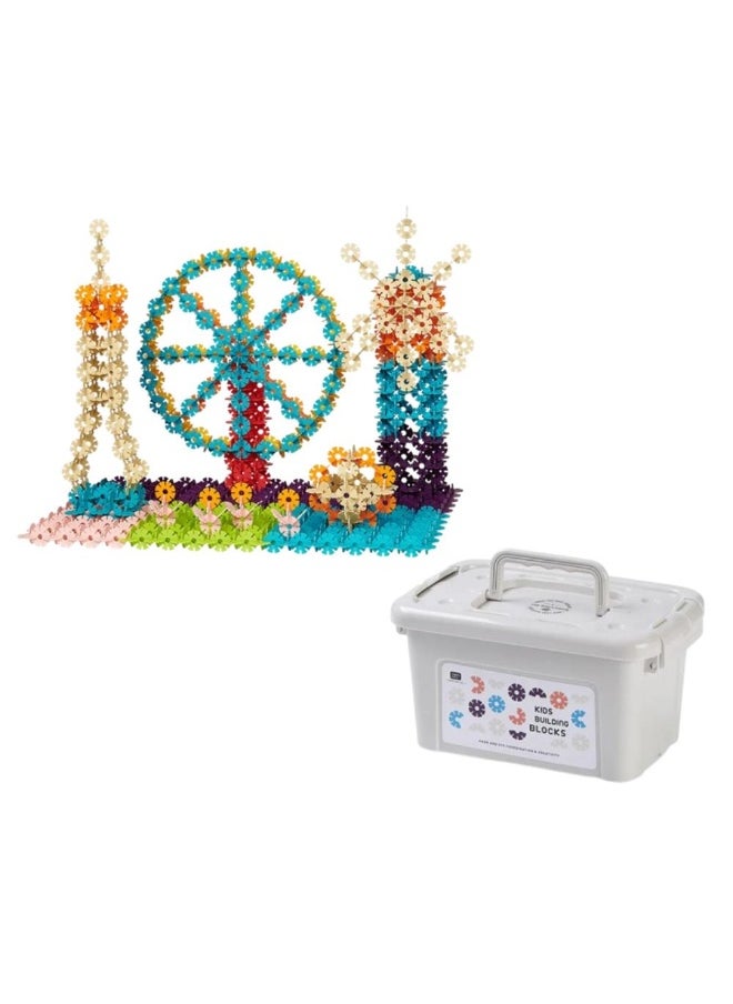 Babycare Snowflakes Blocks - 500 Pcs  - Image 1