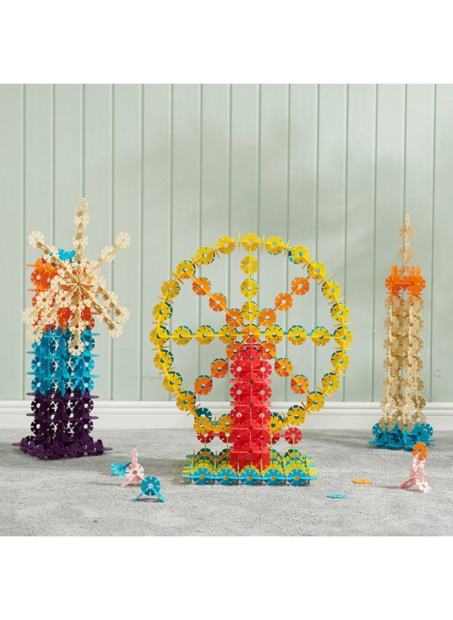 Babycare Snowflakes Blocks - 500 Pcs  - Image 5