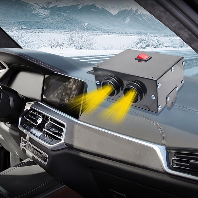 MASO 12V 500W Car Heater,Car Defroster,Truck Fan Heating Warmer Demister For Vehicle RV SUV - Image 1