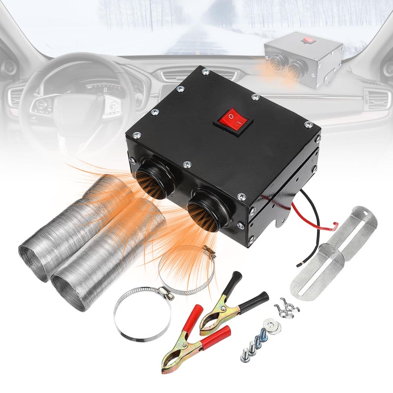 MASO 12V 500W Car Heater,Car Defroster,Truck Fan Heating Warmer Demister For Vehicle RV SUV - Image 5
