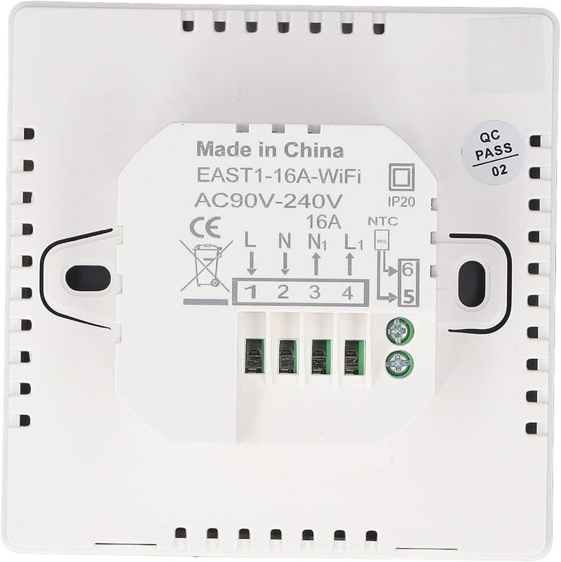 Smart Thermostat Touchscreen LED Display 7 Day Programmable App Control 90 240V TUYA Smart Home - Image 4