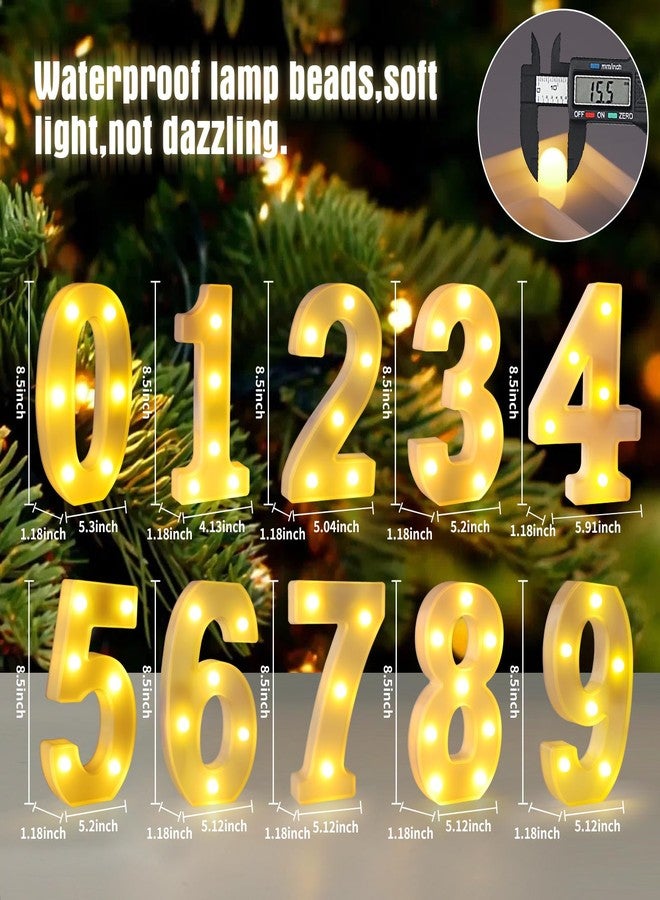 Funsky 70th Birthday Decorations for Women Men,Happy 70 Birthday Decorations for Centerpieces Table,70 Light Up Numbers Sign Led for Party Backdrop Wall Decor for 70s Party Decorations - Image 2