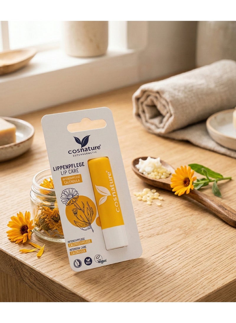 cosnature Lip Balm Calendula | Natural Vegan Lip Care for Soft, Smooth & Hydrated Lips – Made in Germany - Image 2