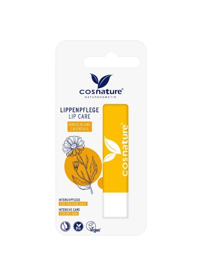 cosnature Lip Balm Calendula | Natural Vegan Lip Care for Soft, Smooth & Hydrated Lips – Made in Germany - Image 1