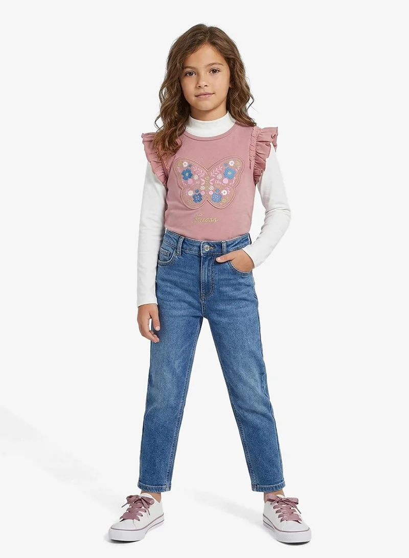 GUESS Infant Graphic Crew Neck T-Shirt