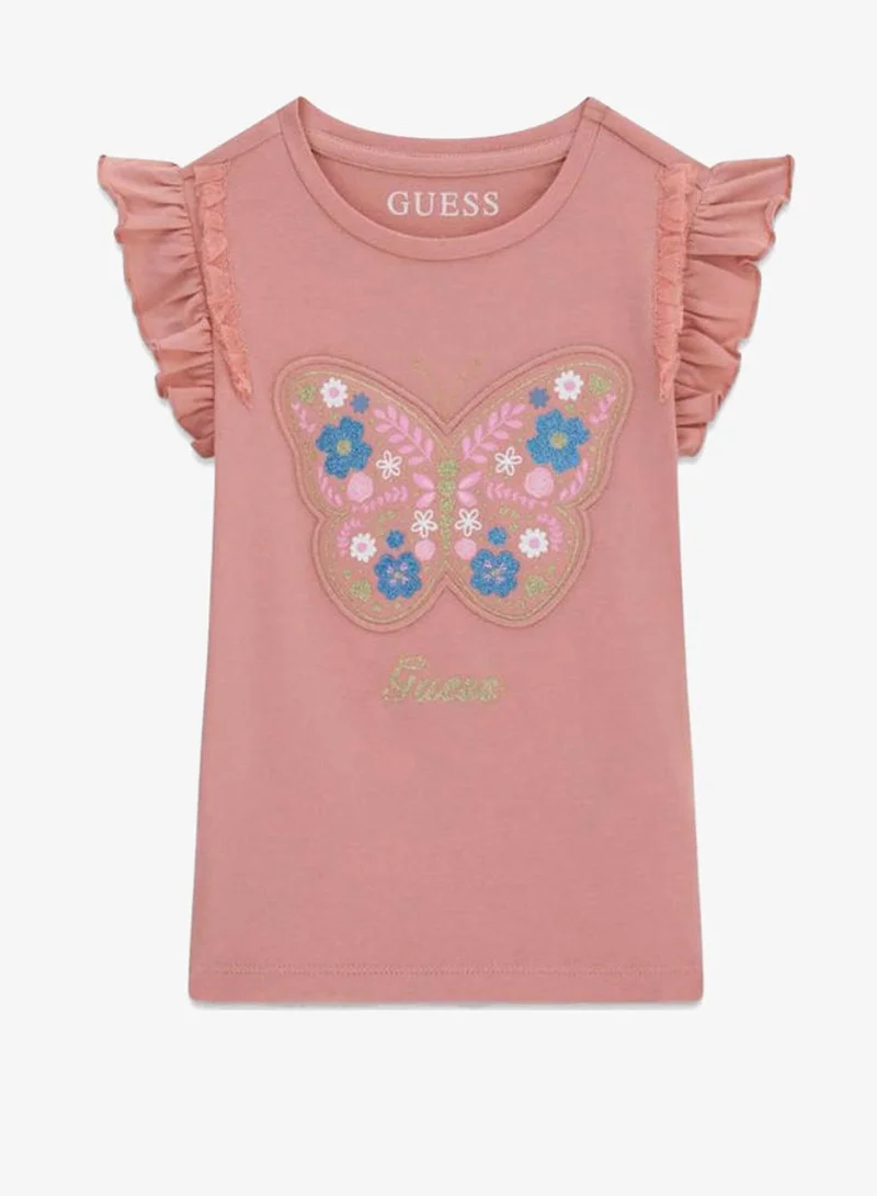 GUESS Infant Graphic Crew Neck T-Shirt