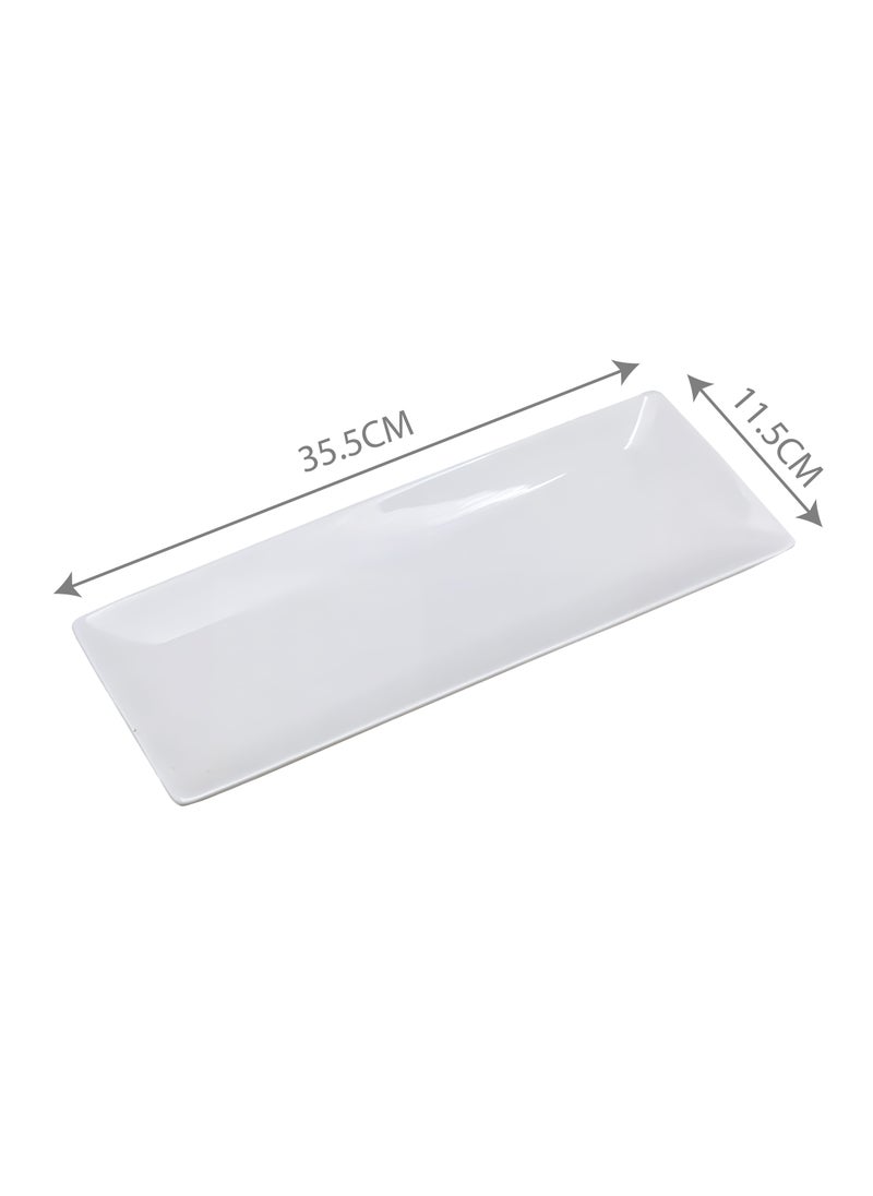 BLACKSTONE - Serving Platters Rectangular Platter Fine Porcelain Material - Image 1