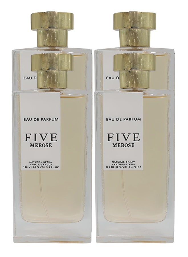 FIVE 4 Pieces Five Merose Perfume 100ml EDP - Image 1