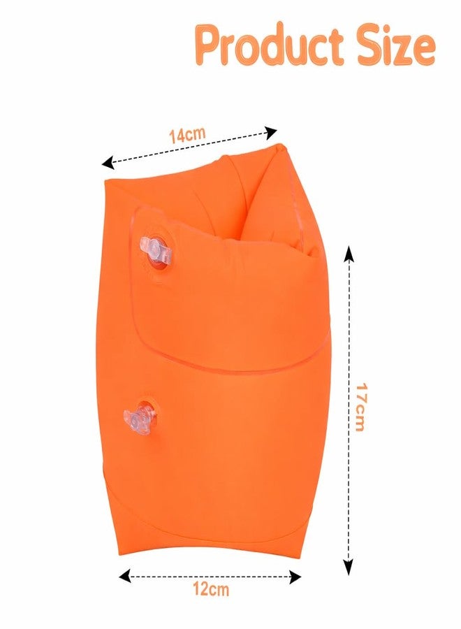 PRISO Inflatable Arm Swimming Floats Bands Floatation Water Wings, Floater Sleeves Swimming Accesories Rings Tube. (Multicolor, Pack of 1 Pair) - Image 3