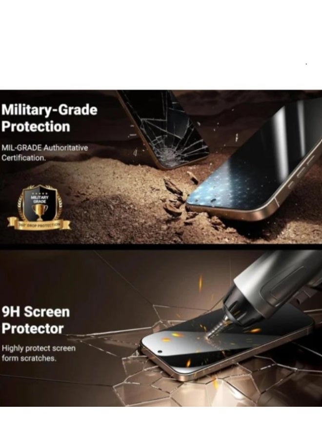 Ugreen Full Coverage Privacy Screen Protector with Installation Frame for iPhone 16 Pro Max (1-Pack) - Image 4