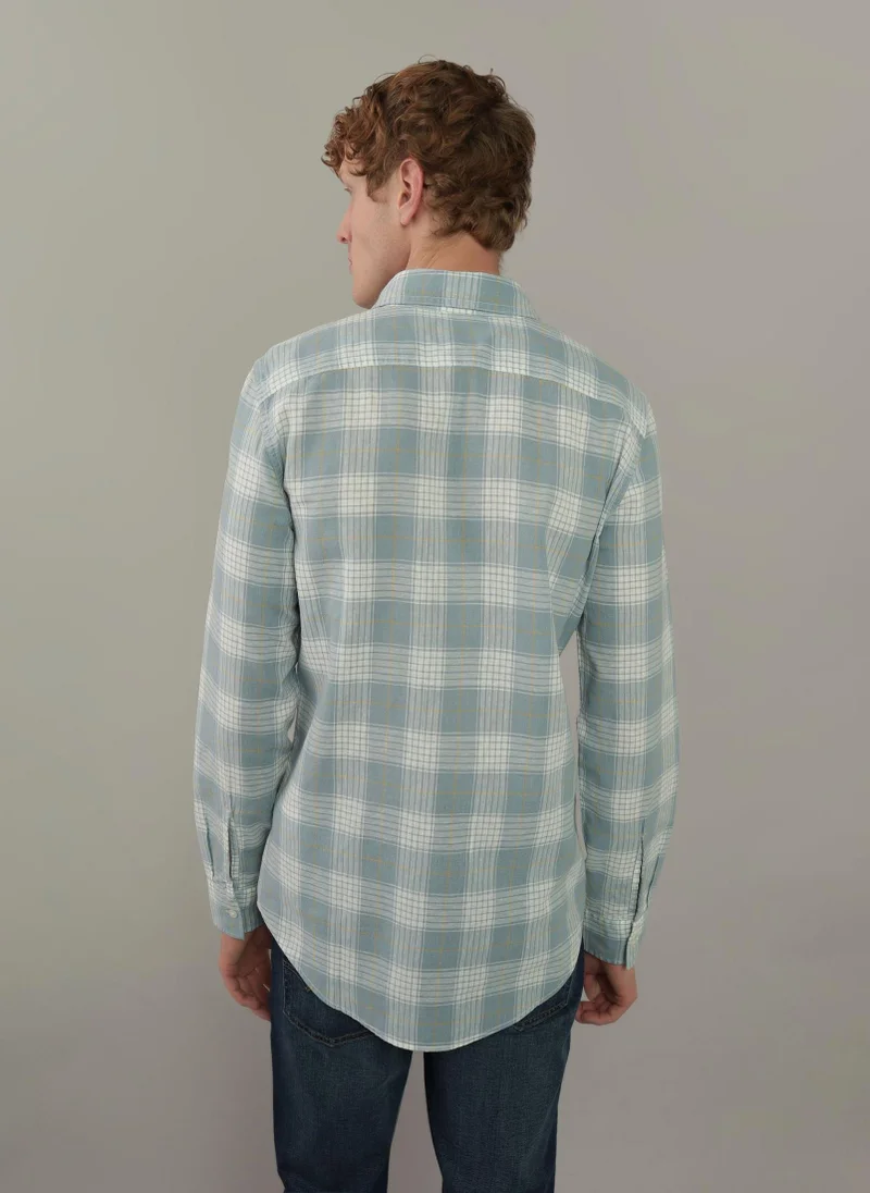 امريكان ايجل Slim Fit Button-Up Shirt