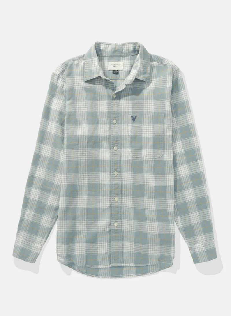 امريكان ايجل Slim Fit Button-Up Shirt