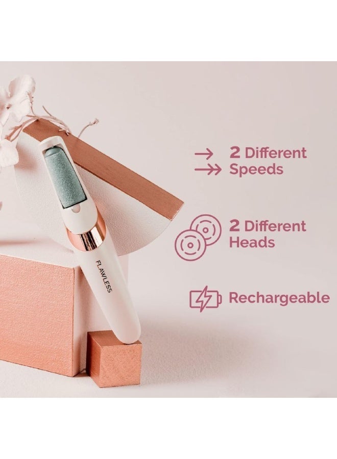 Professional Electric Pedicure Tool for Foot Care and Dead Skin Removal with Rotating Heads and Dual Speed Control DK - Image 3