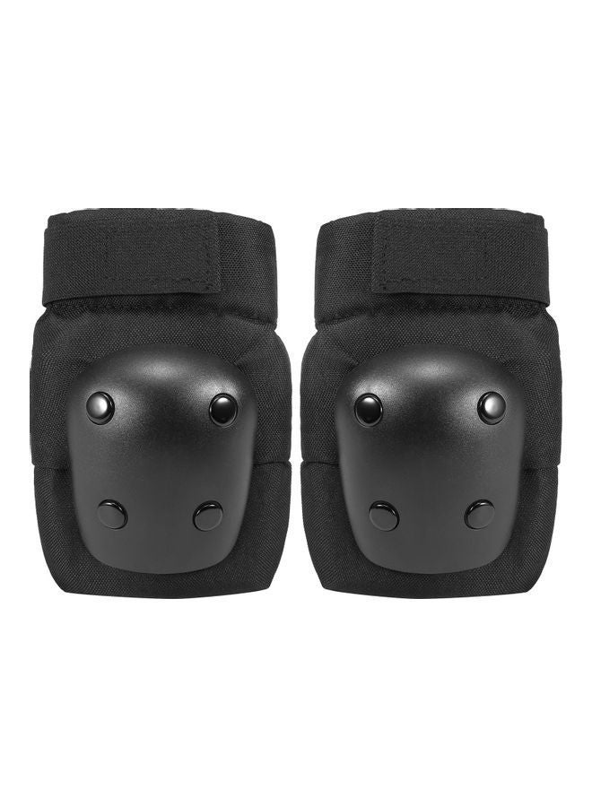 NIBEMINENT Pack of 6 Kids/Adults Knee, Elbow and Wrist Pads Sport Protective Gear Set for Cycling Skateboard Roller Skating L 25x7x18cm  - Image 2