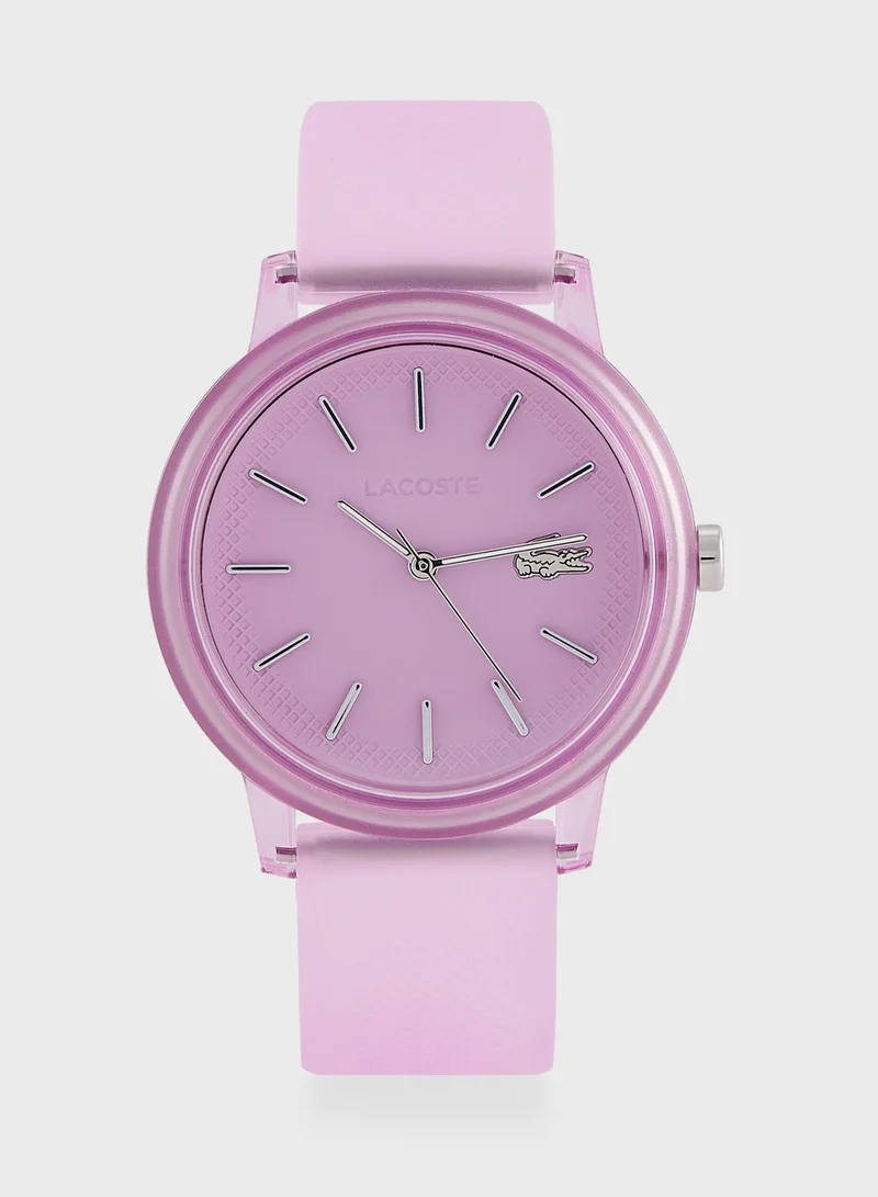 LACOSTE Pu Strap Analog Watch