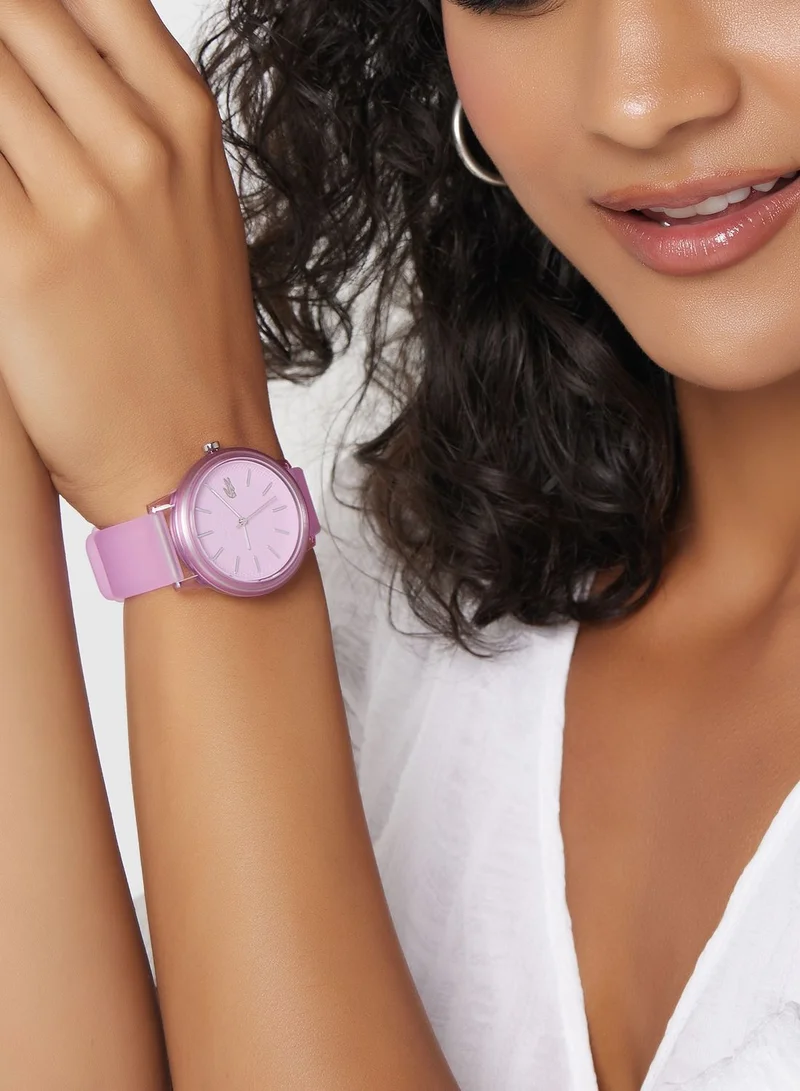 LACOSTE Pu Strap Analog Watch