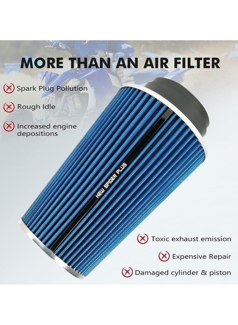 كيلا فلتر الهواء Spider Plus الجديد عالي الأداء مصمم لتحقيق أقصى قدر من تدفق الهواء والمتانة وتحسين أداء السيارة 9732 - Image 4