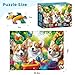 VOLUVOLU 300 Pieces Dog Puzzles for Adults Puppy and Toys Puzzle for Adults Children Seniors Retro Style Puzzle 300 Pieces Gift for Birthday Home Decor Fun for Family Entertainment205 15 in - Image 4